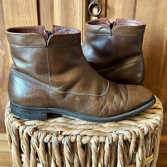 O'Sullivan Executive Men’s Imperial Brown Leather Beatle Boot Size 8.5 - Picture 6 of 14